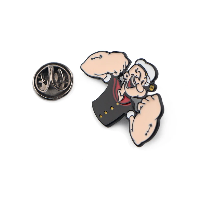 Мультфильм Человек цинкового сплава шпильки для детей рубашка сумка Одежда