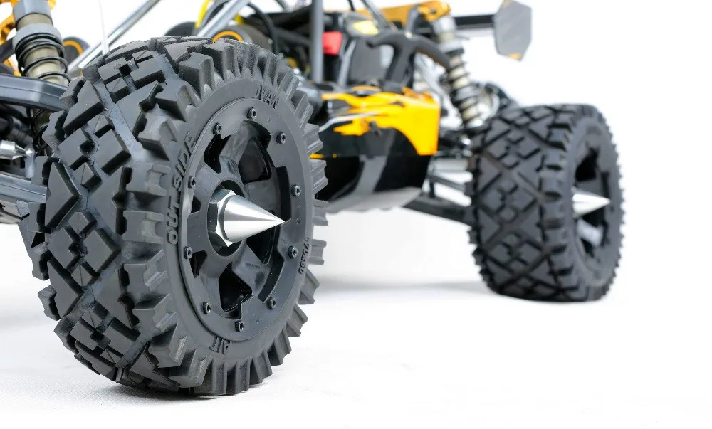 CNC Металлические конусные шины Стопорная гайка колеса подходит для Hpi Baja 5b 5T SS 5SC