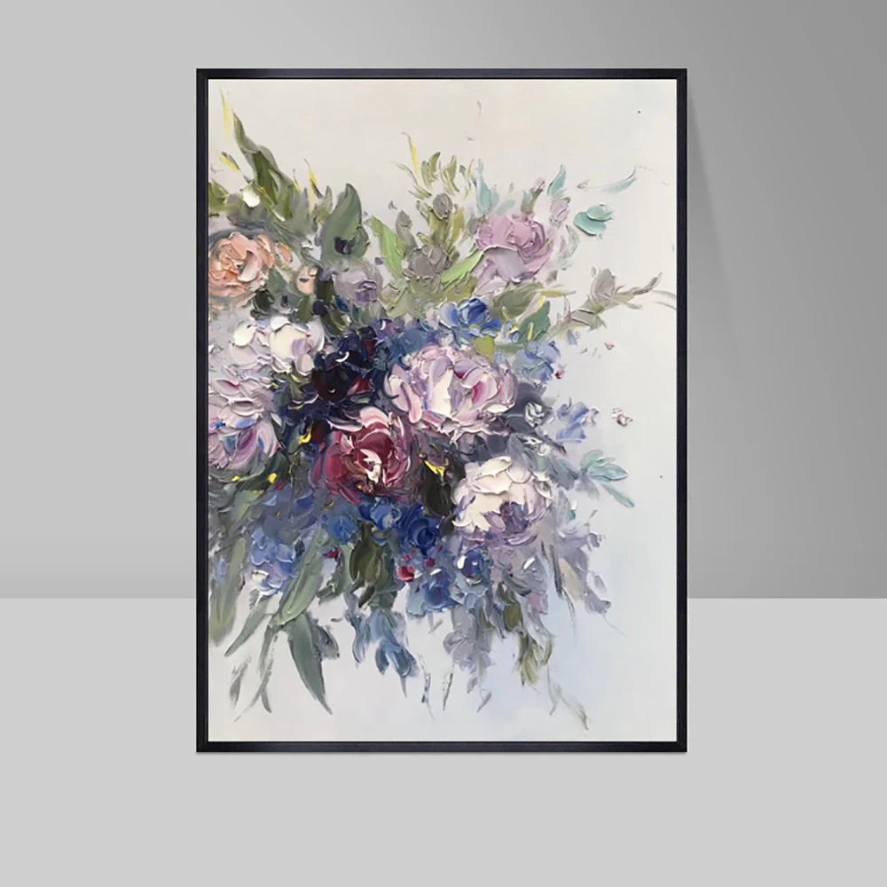 

Живопись маслом LBLUE Абстрактная цветочная картина