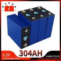 brand new a class 3 2v 304 320ah lifepo4 battery rechargeable battery pack suitable for motorhomes solar energy storage tax f