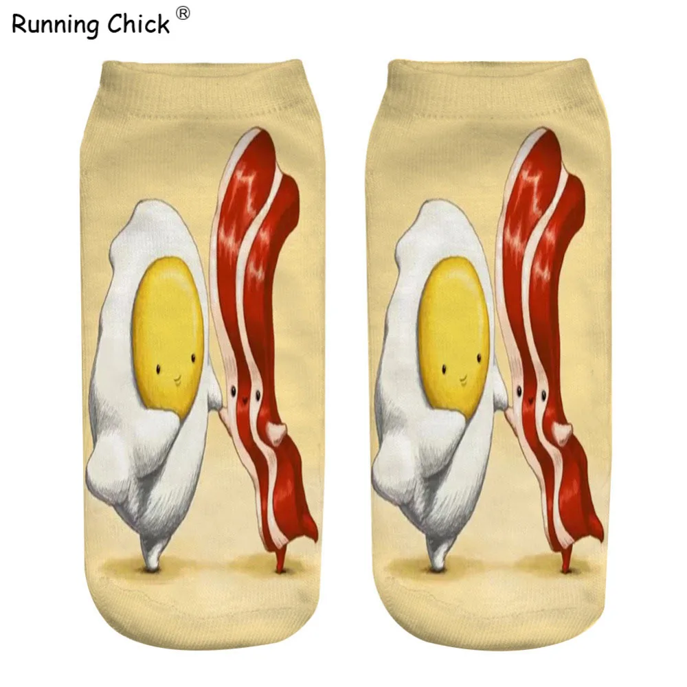 Бегущие цыплята бекон и яйца бегущий цыпленок цифровая фотография печатных