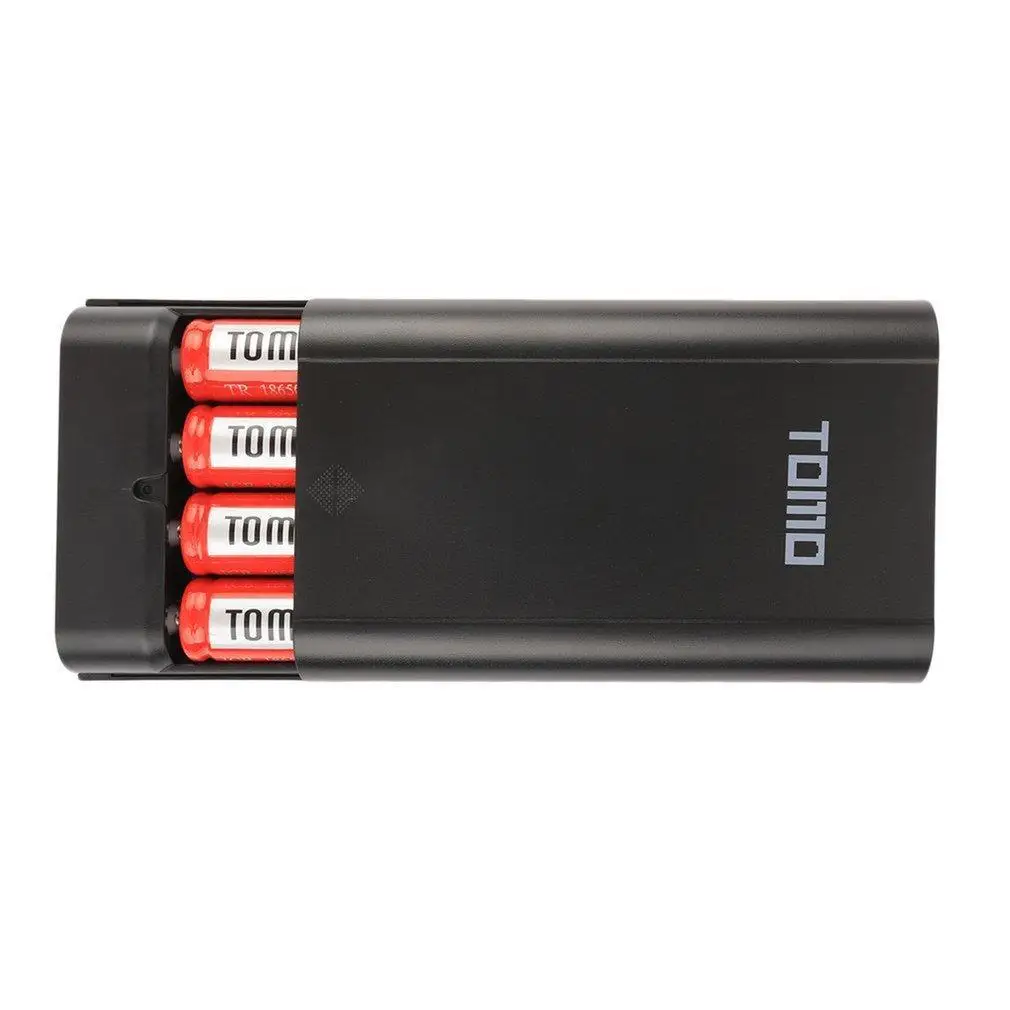 TOMO S4/M2/M3/T4 Smart Power Bank Charger Battery Case Box 18650 Dual USB KU | Электроника