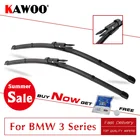 Лезвие стеклоочистителя KAWOO для BMW 3 серии E36 E46 E90 E91 E92 E93 F30 F31 F34 с 1993 по 2017 подходит для U-образныхзажимных язычковбоковых рычагов