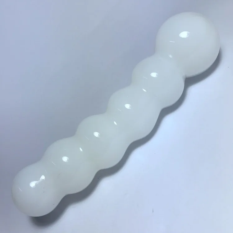 6 бусин шарики анальный фаллоимитатор из пирекса Анальная пробка искусственный