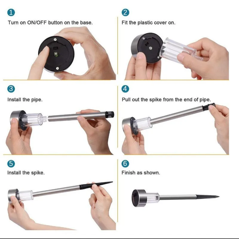 

Solar Light Garden Decoration Outdoor Lamp Waterproof Solar Led Light Outdoor Landscape Led Lights Pathway Patio Yard Lawn Light