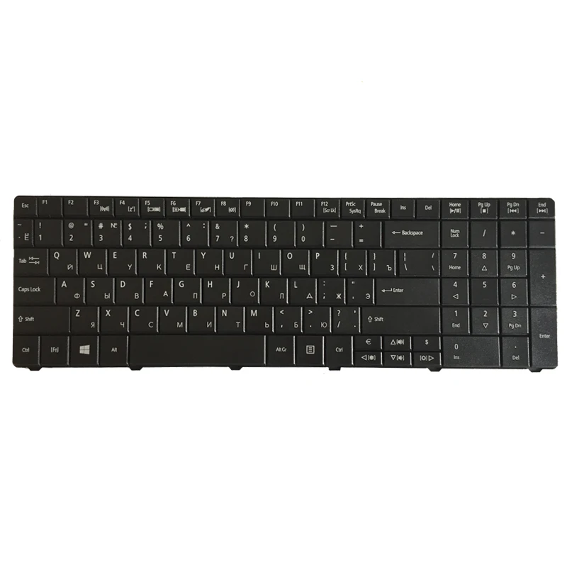 Клавиатура для Acer TravelMate V5WC1 P253 P453 Русская клавиатура черная Travel Mate PK130PI1B04 с |