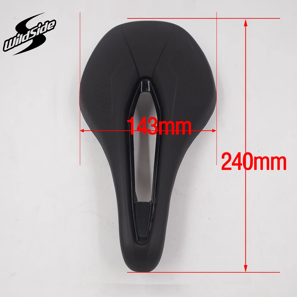 Wildside Triathlon Bicycle Saddle MTB Road Bike Racing Saddles Seat Wide Sillin Bicicleta PU Breathable Soft Cushion parts | Спорт и