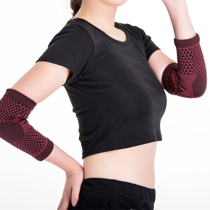 Защитные накладки из турмалина регулируемые налокотники боковая боль синдром