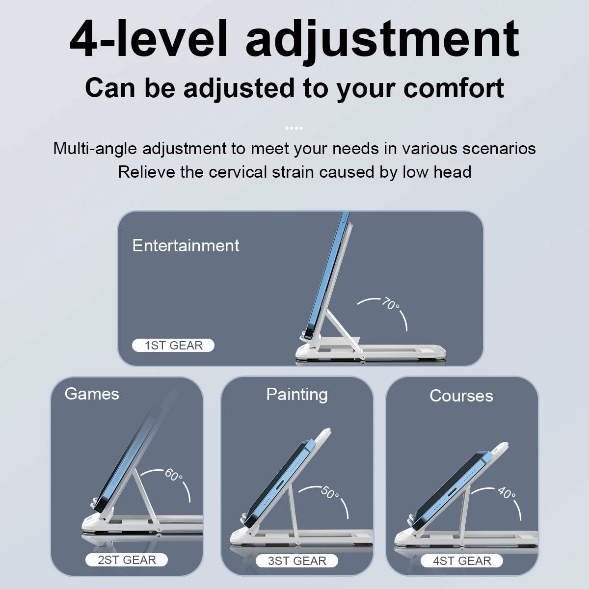 fonken portable desk phone holder for phone stand mobile mount for iphone 11 12 13 samsung honor universal fold support bracket free global shipping