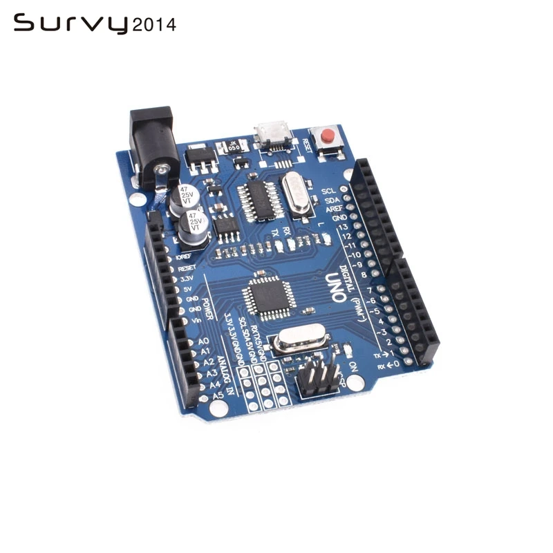 1 шт./лот один комплект версия ATMEGA328P-16AU MEGA328P Micro USB совместимый для Arduino UNO чехол |