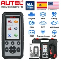 autel md806 pro all system auto diagnostic tool code reader scanner full system diagnoses epboil resetbms dpf vs md805 md802