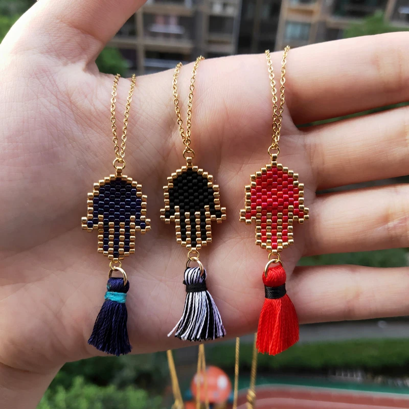Уникальное ожерелье с кисточками FAIRYWOO Этнические женские ожерелья ювелирные