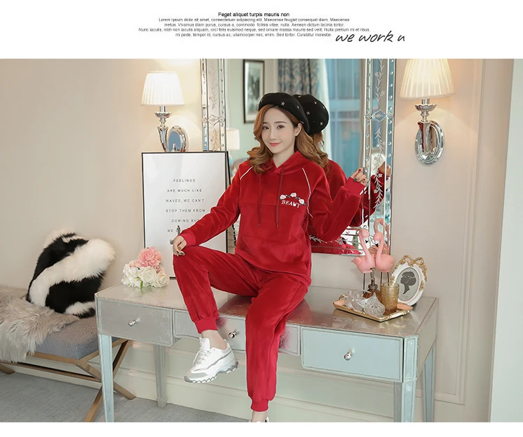 8332# зимняя модная одежда для кормящих мам, костюмы для кормления, толстовки, комплекты одежды для беременных женщин, Спортивная повседневная одежда для беременных