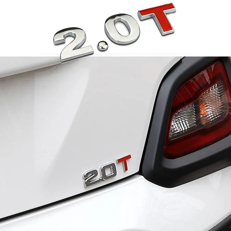 

Tail Sticker 3D Metal Car Sticker Car Creative Stickers Body Car Sticker Glue Sticker Car Accessories 1.8T2.0T2.5T3.0T