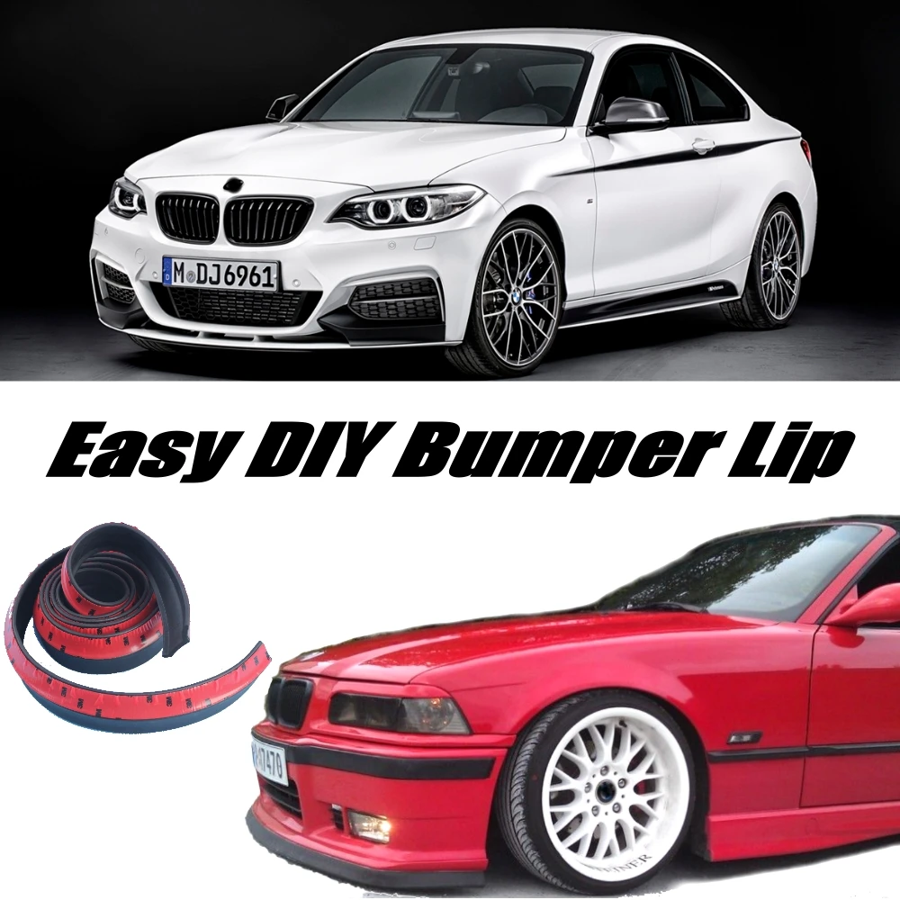 NOVOVISU для BMW 2 серии F22 F45 2014 2015 2016 бампер переднего бампера юбка/дефлектор спойлер