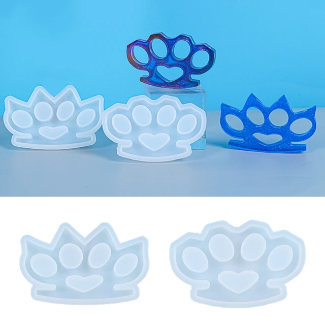 1pc Anti-wolf Weapons Silicone Molds Crystal Epoxy Resin Mold DIY Jewelry  Making