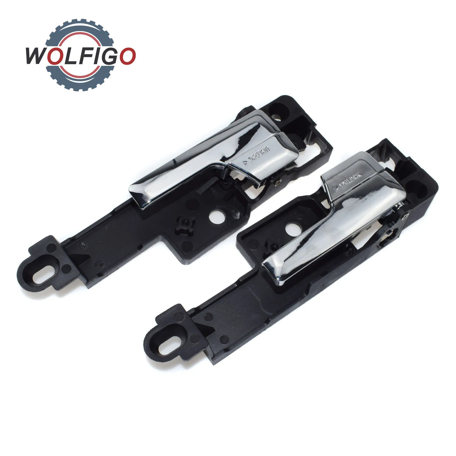 WOLFIGO 1 пара передняя левая и правая внутренняя хромированная дверная ручка 6E5Z5422601