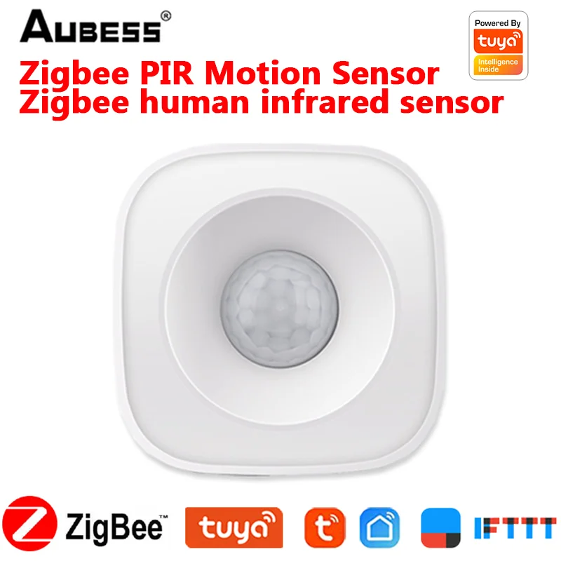 Беспроводной инфракрасный датчик движения Tuya ZigBee охранная сигнализация с