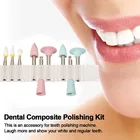 Набор для полировки стоматологических композитных материалов для низкоскоростного наконечника, Стоматологические алмазные боры, наборы для полировки зубов под углом RA0309, полировщик