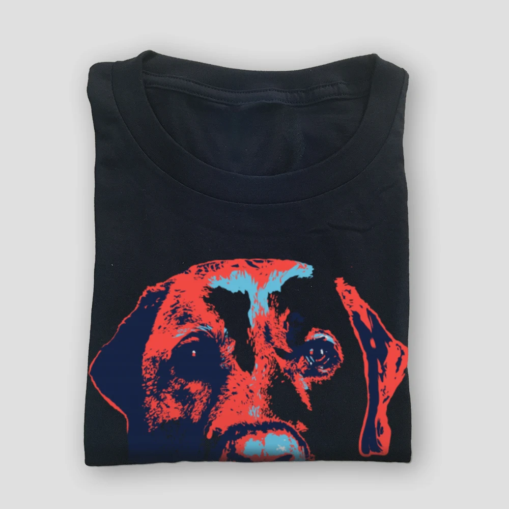 Футболка мужская с лабрадором милая рубашка изображением французского бульдога