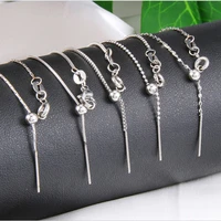 trendy titanium chain necklaces for women girls vintage extendable snake link chain necklace fashion jewelry accessories gifts