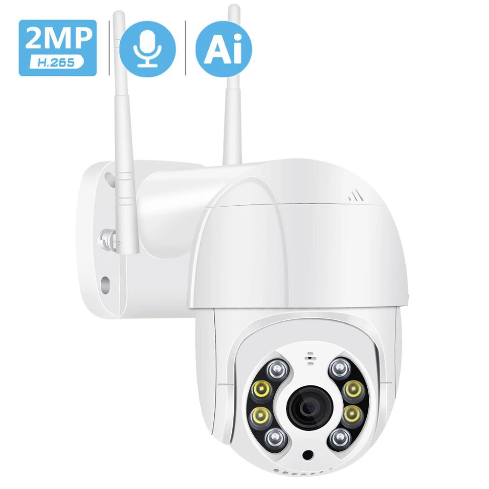 1080P PTZ IP камера WiFi Облачное хранилище движения голосовое оповещение 2MP CCTV цветной