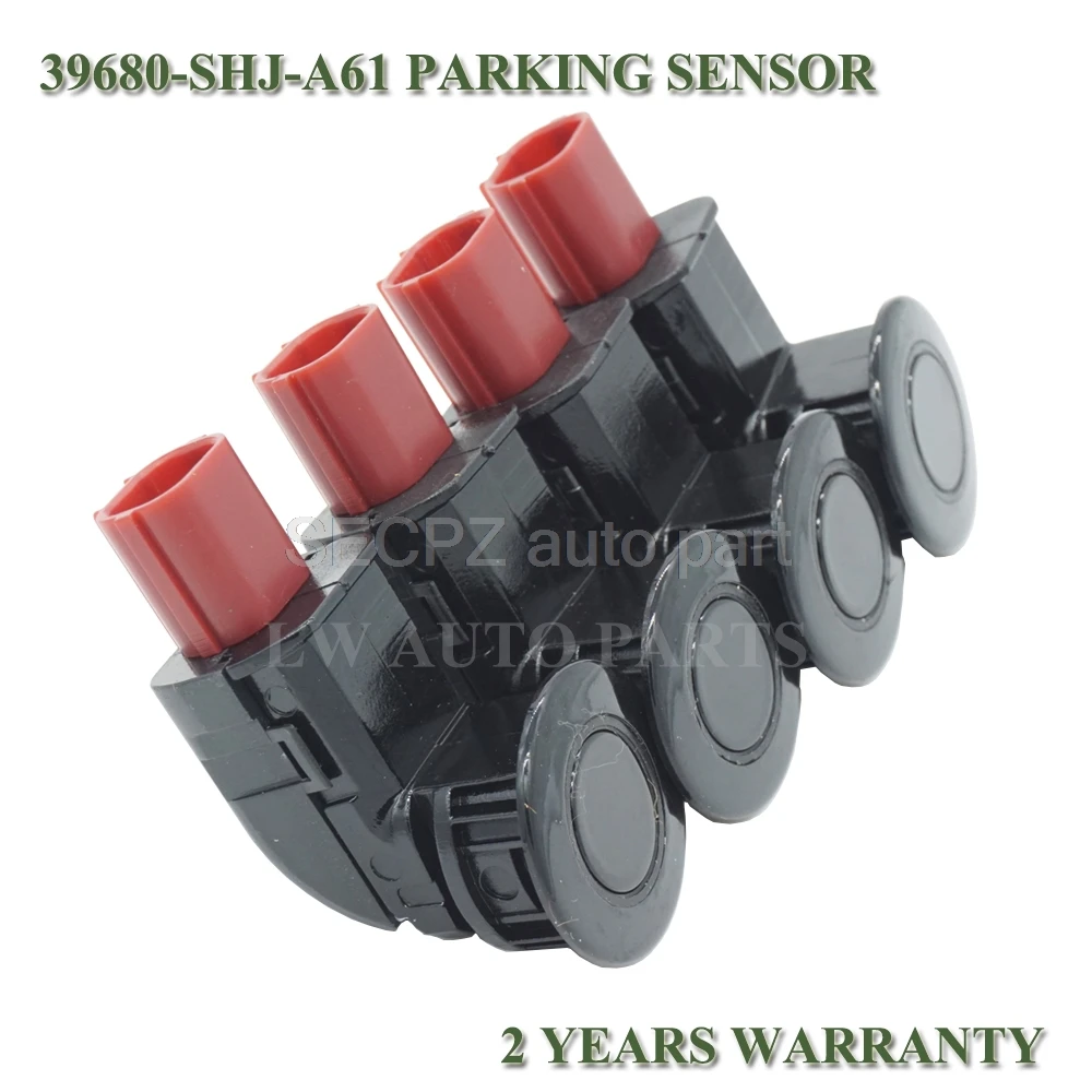

4pcs 39680-SHJ-A61 PDC Parking Sensor For Honda CR-V Odyssey 04-13 Black
