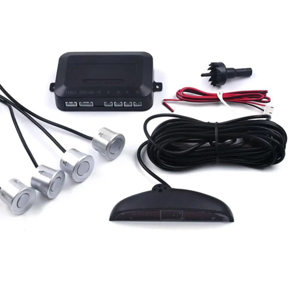

Universal Auto Reverse Radar Car Reverse Radar Adjustable Parking Sensors LCD LED Display System
