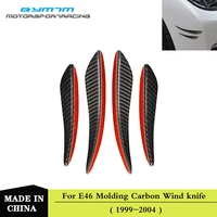 real carbon fiber bumper wind knife motors parts accessories for bmw e60 f10 f20 f30 f15 e70 e90