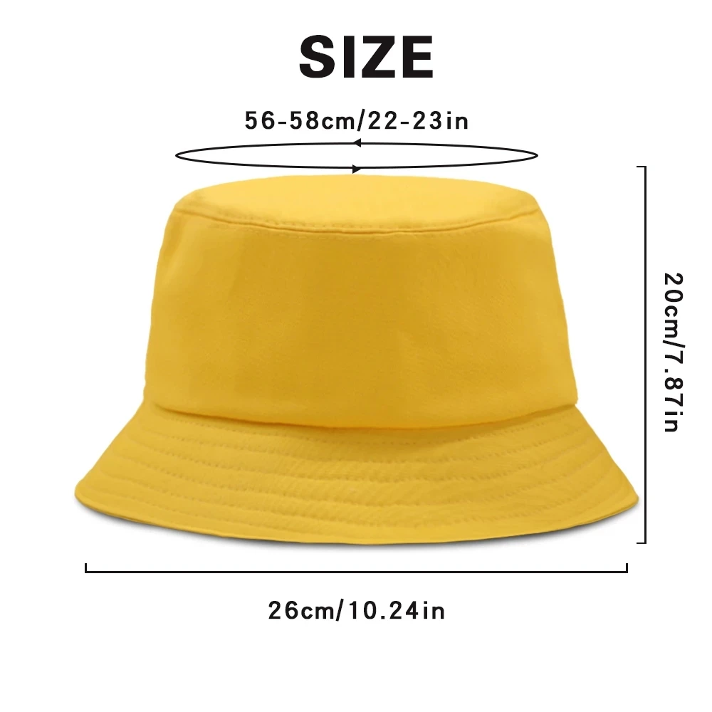 UNISEX Japanese Anime Hat Women Men Panama Bucket Cap The Design Flat Visor Harajuku Fisherman Hats images - 6