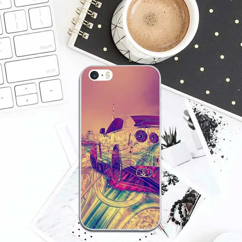 pattern 16 Hot Drift Cars Auto JDM Coque Capa Soft TPU Silicone Mobile Phone Case Cover for iPhone X XR XS Max 5 5S SE 6 6S 7 7Plus 8 Plus - Цвет: pattern 16