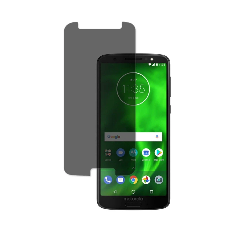 JGKK анти шпионская Черная защитная пленка для экрана Motorola Moto G6 Play Privacy закаленное