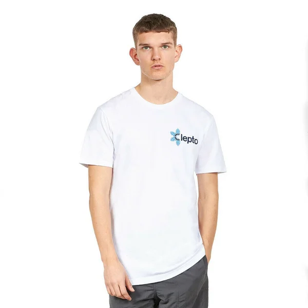

Cleptomanicx-Four Worlds T-Shirt White
