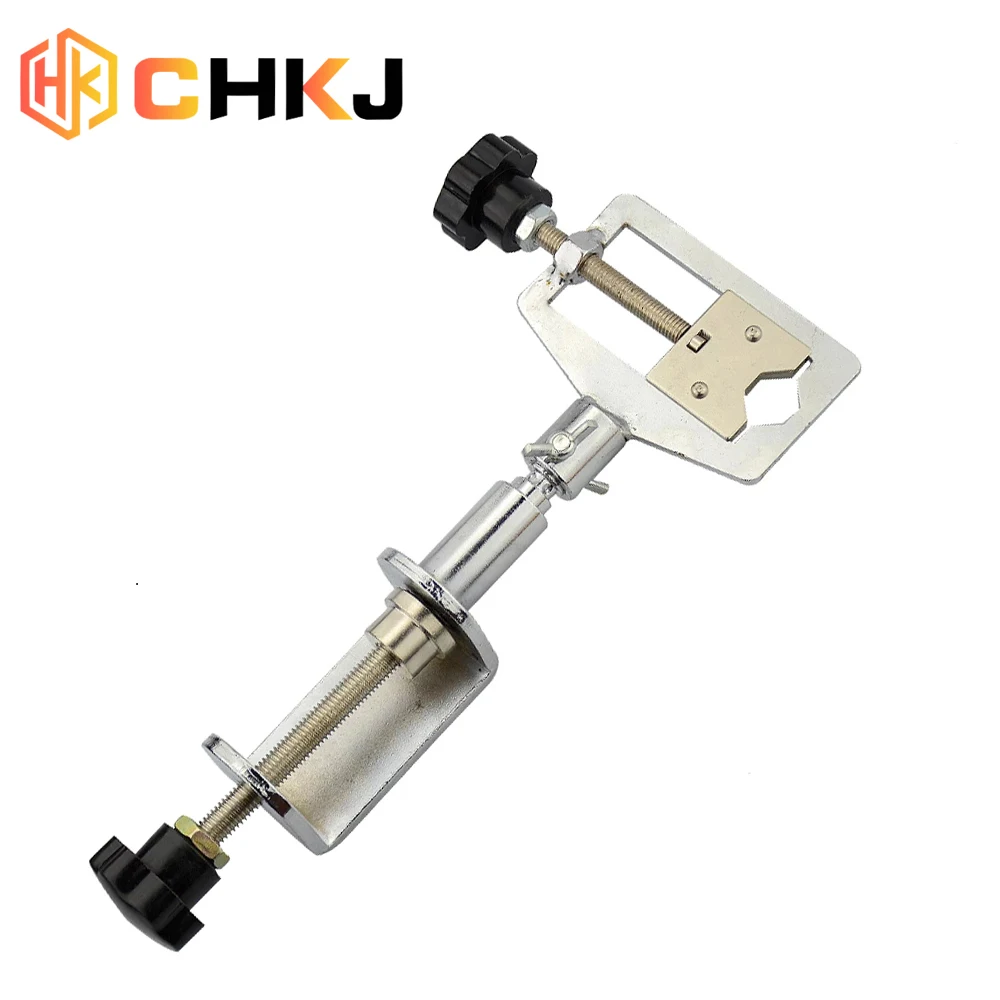 

CHKJ Professional Locksmith Tools 360 Degree Rotation Metal Alloy Locksmith Bench Table Vise Clamp Tool for Repair Practice Lock