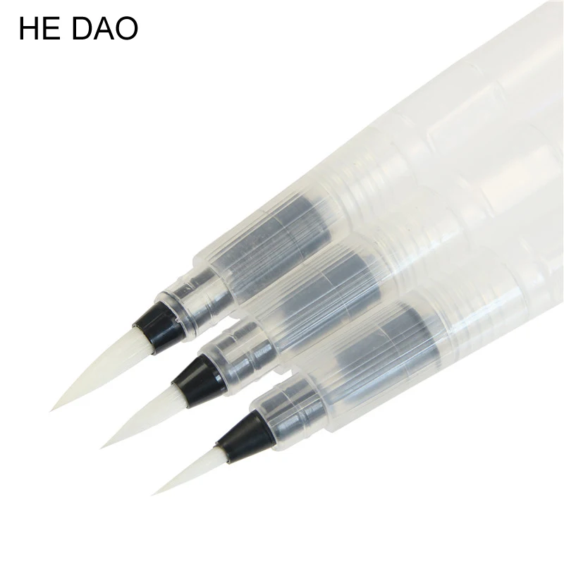 

15cm Water Brush Pen Ink Water Color Calligraphy For Beginner Painting Office Gift