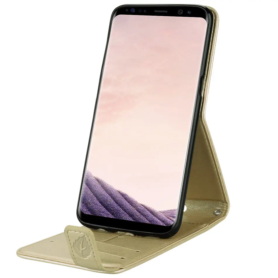 Кожаный чехол для Samsung Galaxy S8 Plus S6 S7 Edge A3 A5 2017 2016 J310 j510 J120 с откидной крышкой и