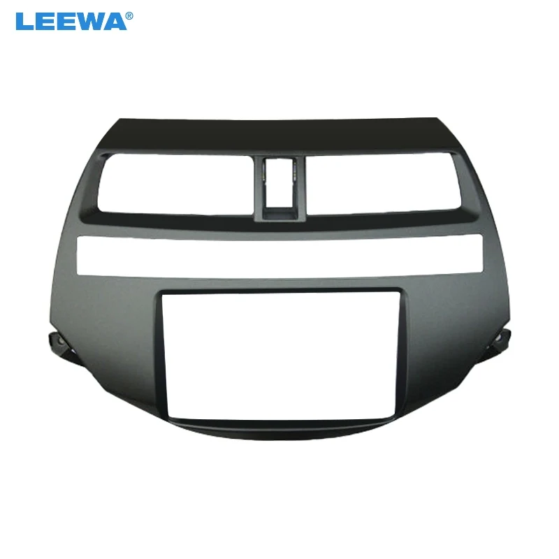 LEEWA автомобильный Радио приборная панель Рамка адаптер для Honda Accord/Crosstour 2DIN ABS Fascia