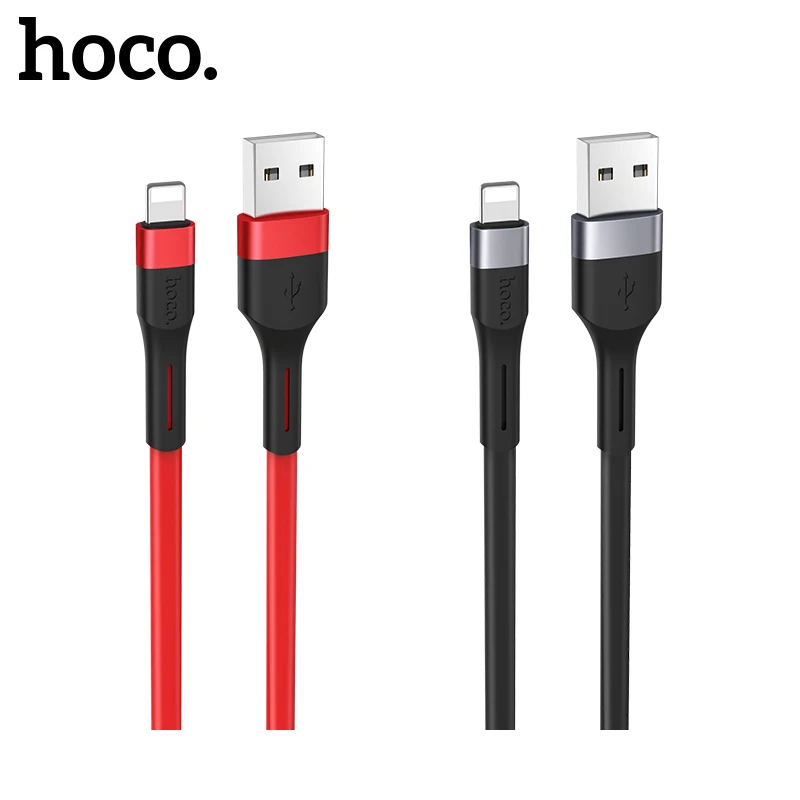 HOCO X34 USB кабель для iPhone 11 X Xs Max 2.4A Быстрая зарядка USB кабель для передачи данных для iPhone 8 7 6Plus USB шнур для зарядки