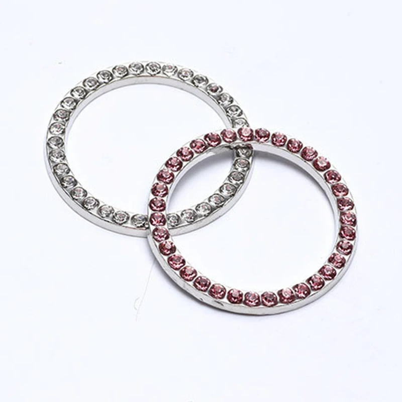 Пусковая кнопка украшение кольцо ручной набор бриллиантовое кристаллическое