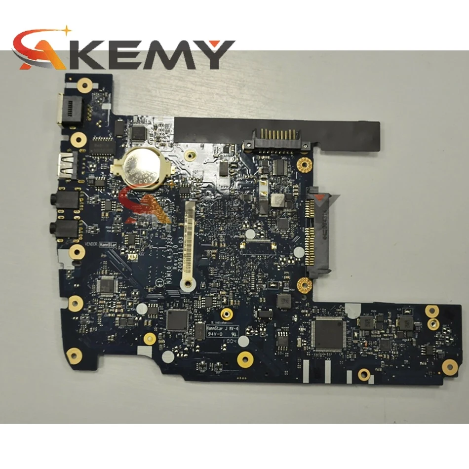 

Original Laptop motherboard For DELL Inspiron MINI10 1012 N450 Mainboard CN-0JMN8H 0JMN8H NIM10 LA-5732P