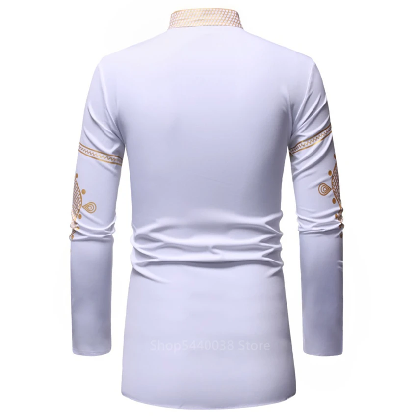 

Dashiki Africa Fashion Clothing Shirts 2019 African Clothes Hip Hop Robe Africaine Printed Bazin African Dresses for Women/men