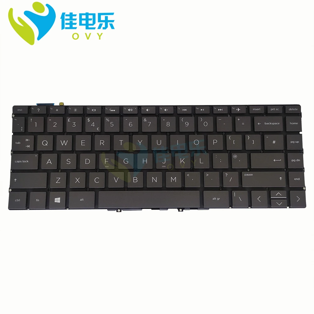 

OVY US Backlit keyboard for HP Spectre Folio 13 13T-AK AK0013DX 13-AK0015NR 13-AK1016NR L38709-031 English laptops keyboard