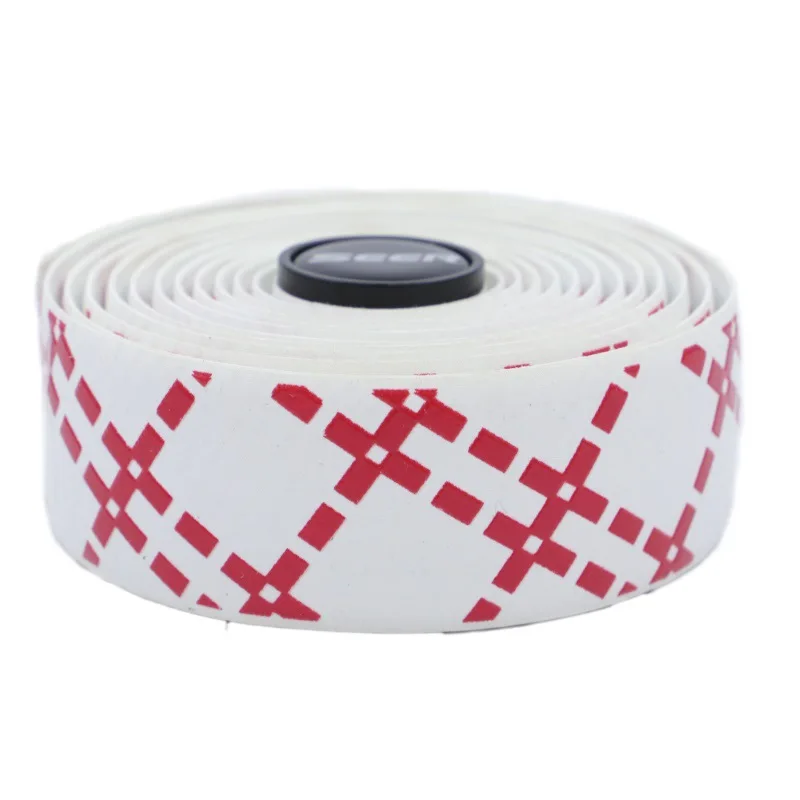 

Highway Bicycle Handle with Silica Gel Handle with Plaid Professional-grade Shock Absorption Anti-skid Shock Absorption Durable