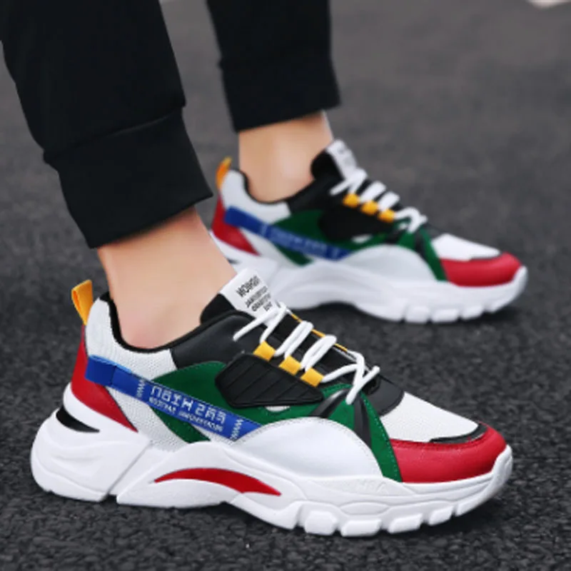 

Мужская обувь, новинка, высокие кроссовки из хлопка на флисе, модная мужская спортивная обувь, студенческие кроссовки, мужская обувь для бег...