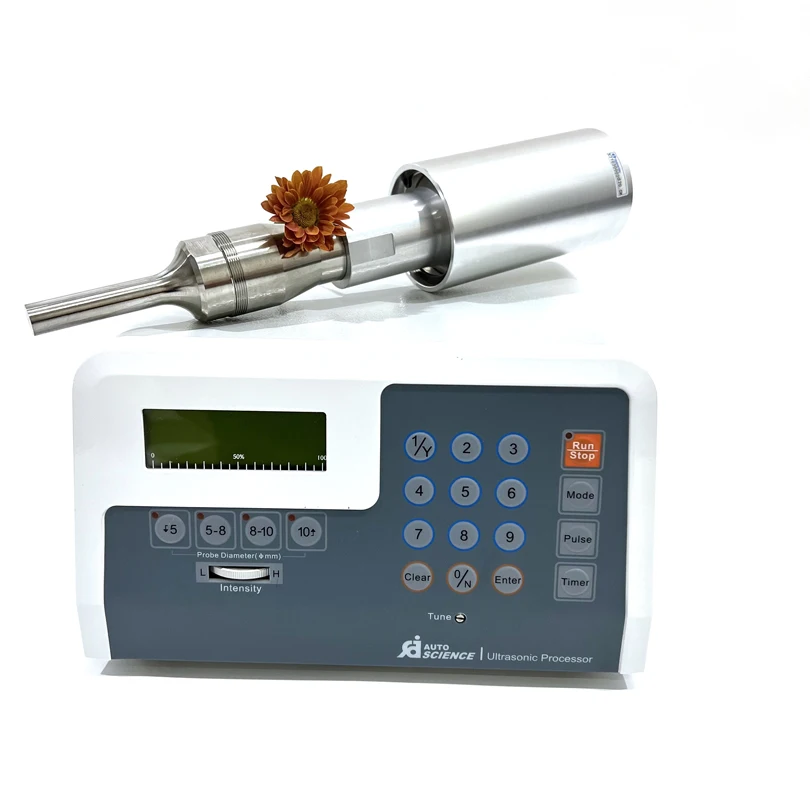 150W Low Power Industrial Ultrasonic Extraction Machine Ultrasonic Processor
150W Low Power Industrial Ultrasonic Extraction Machine Ultrasonic Processor