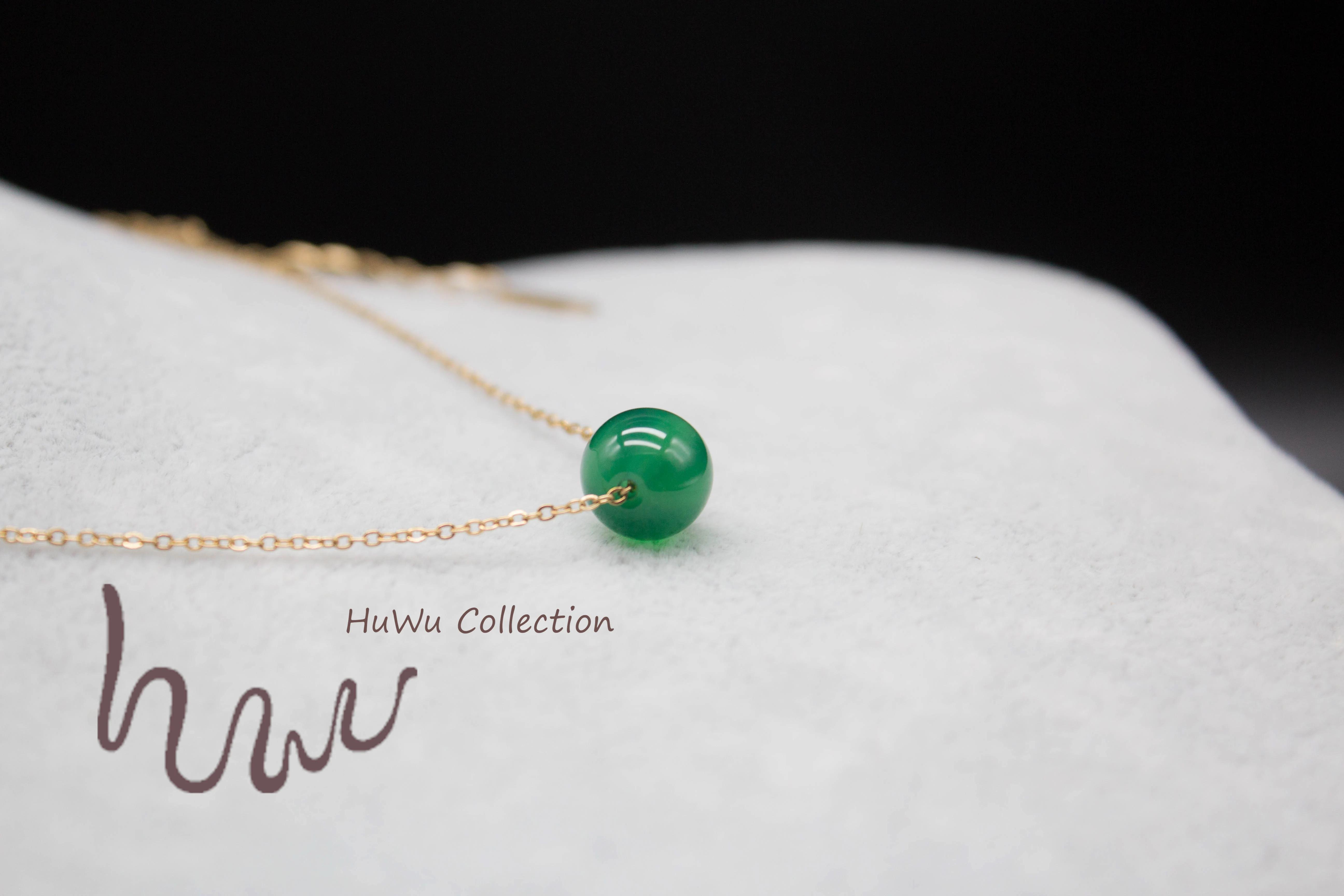 Драгоценный один Агат бисера чокер простой базовый Высокое качество ожерелье