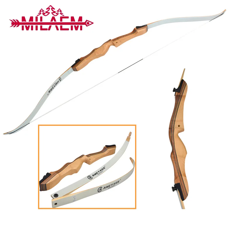 

1 Set Archery Recurve Bow With 6 Arrows 16-38lbs Maple Laminated Bow Limb Wood Riser Bow and Arrow Hunting Shooting Accessories