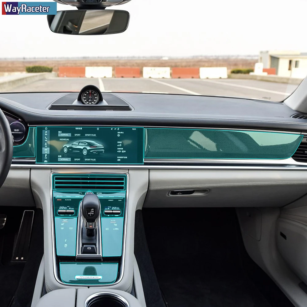 Самовосстанавливающиеся наклейки из ТПУ для салона автомобиля прозрачная