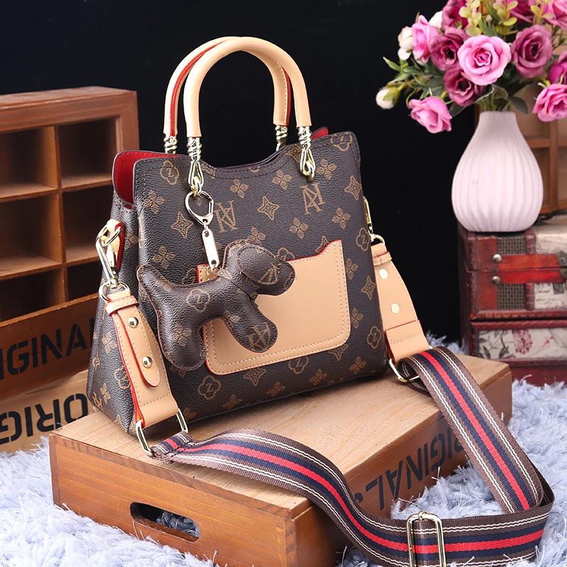 

High Quality Real Leather 2021 New Fashion Large Handbags Ladies Casual All-match Single Shoulder Messenger Bag Purses Cc Gg