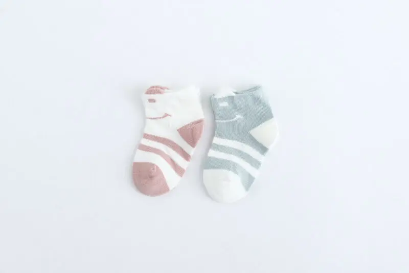 Brand New Baby Boy Girl Kids Stripe Lovely Cotton Ankle Casual Cute School Socks Autumn 2 Pieces Set Fashion 2019 | Детская одежда и